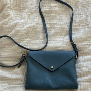 Street Level Dusty Blue Shoulder/Crossbody Bag